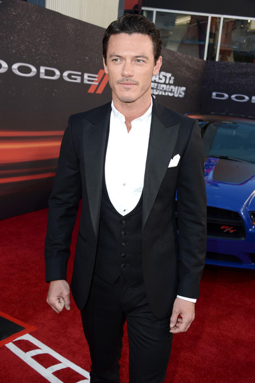 Luke Evans at the California premiere of "Fast & Furious 6."