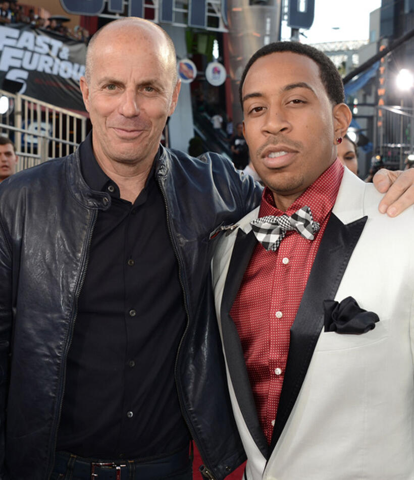 Producer Neal H. Moritz and Chris "Ludacris" Bridges at the California premiere of "Fast & Furious 6."