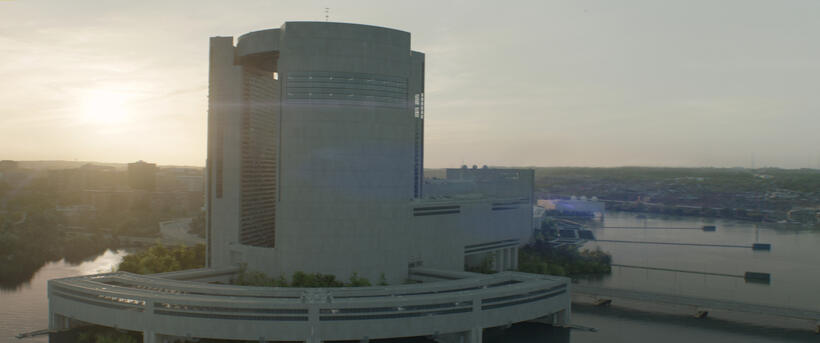 A scene from "Captain America: The Winter Soldier."