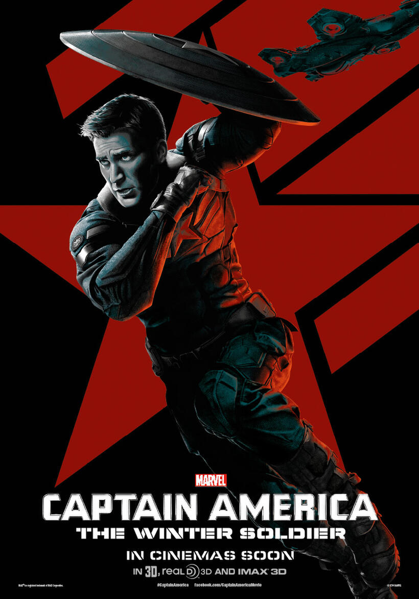 Poster art for "Captain America: The Winter Soldier."