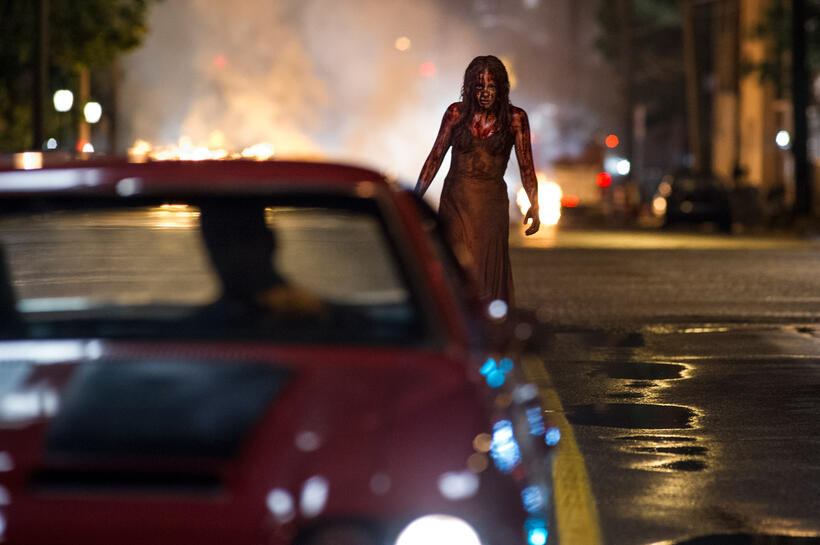 Chloe Moretz in "Carrie."