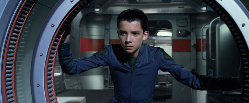 Asa Butterfield in "Ender's Game."