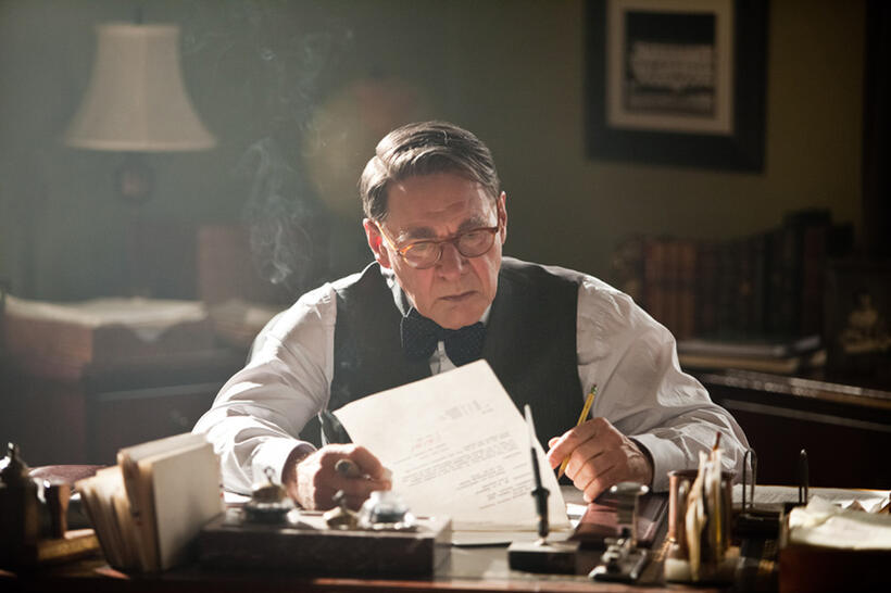 Harrison Ford as Branch Rickey in "42."