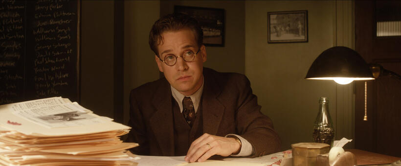 T.R. Knight as Harold Parrott in "42."