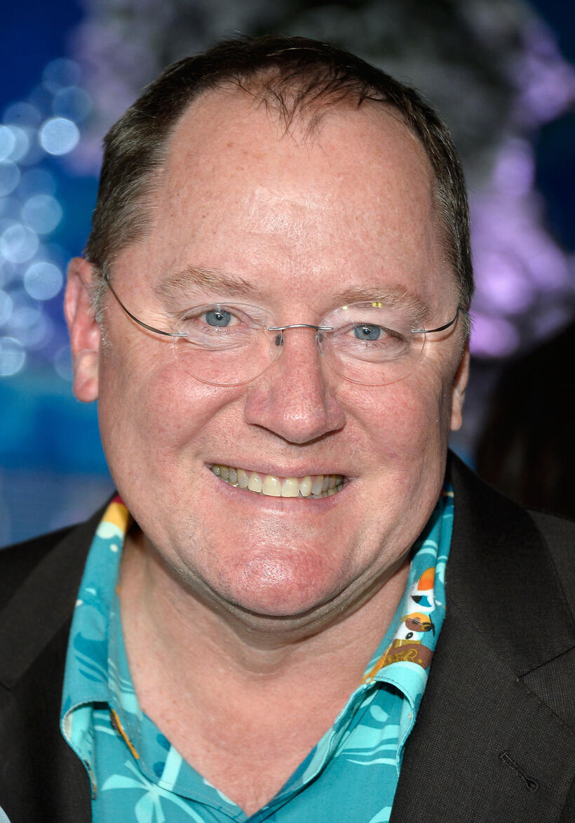 John Lasseter at the California premiere of "Frozen."