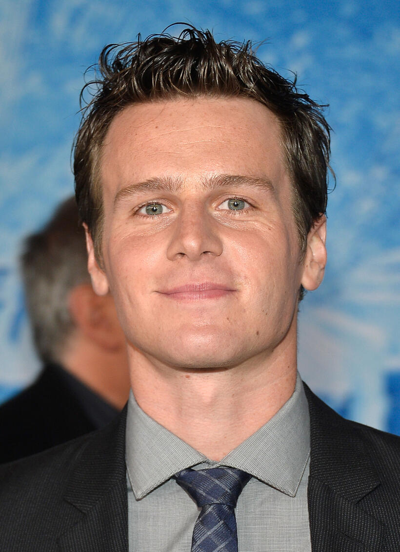 Jonathan Groff at the California premiere of "Frozen."
