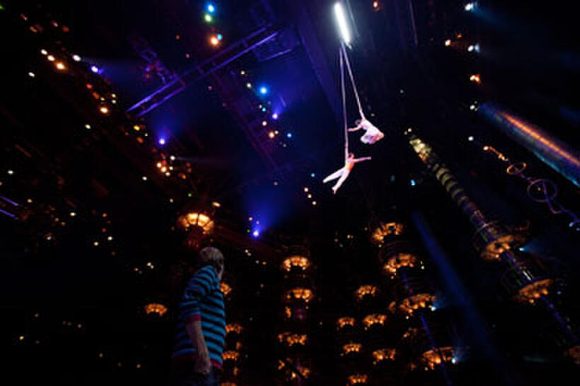 A scene from "Cirque du Soleil: Worlds Away 3D."