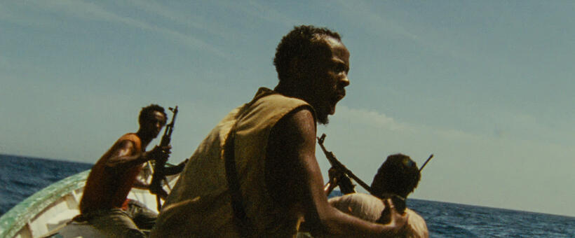 Barkhad Adbi in "Captain Phillips."