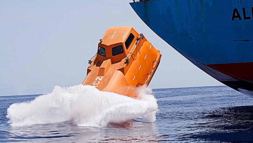 A scene from "Captain Phillips."