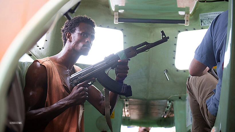 Barkhad Abdirahman in "Captain Phillips."