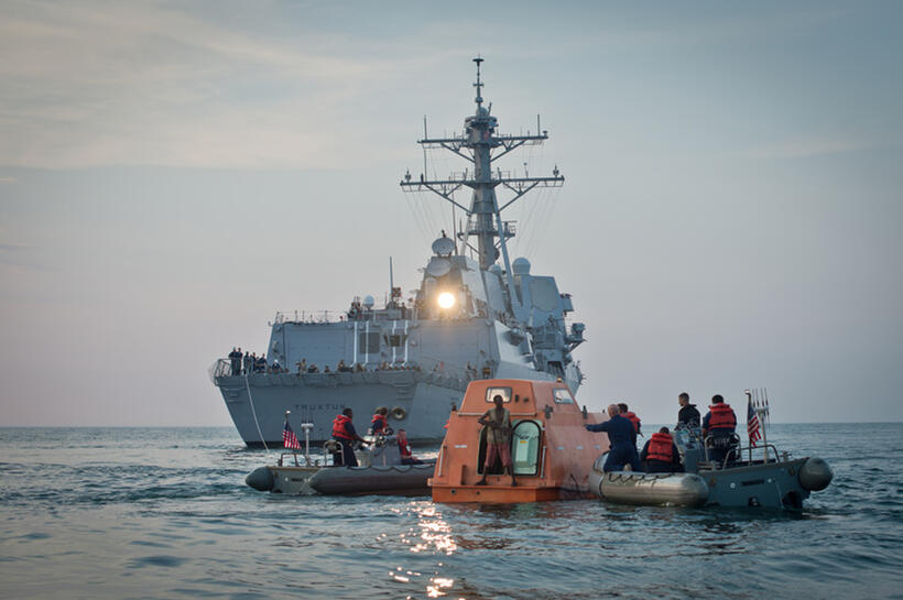 A scene from "Captain Phillips."