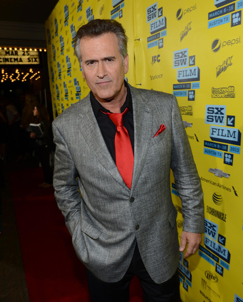 Producer Bruce Campbell at the premiere of "Evil Dead" during the 2013 SXSW Music, Film + Interactive Festival.