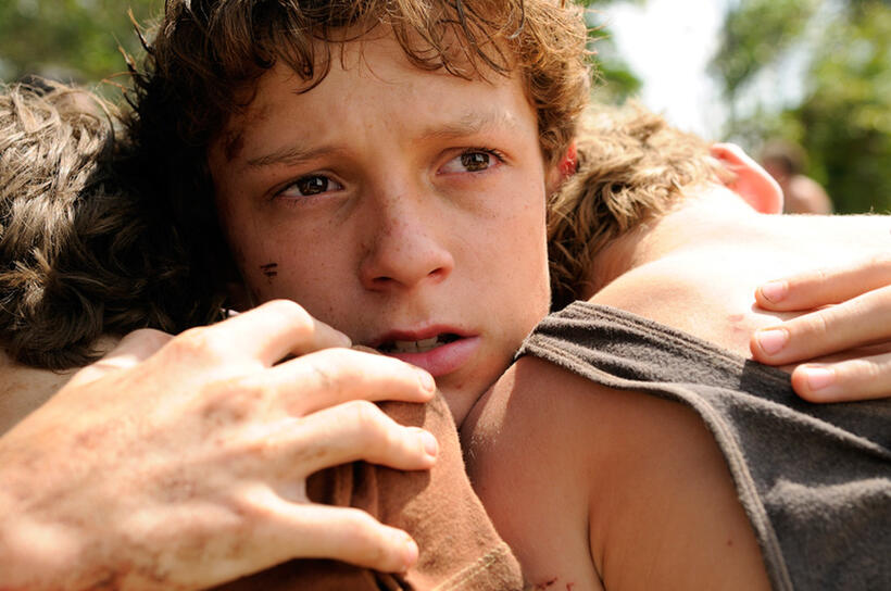 Tom Holland in "The Impossible."