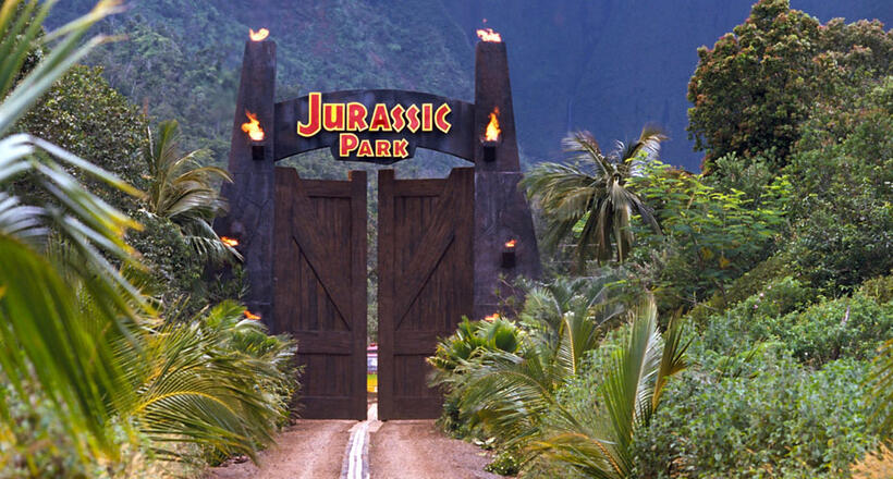 A scene from "Jurassic Park 3D."