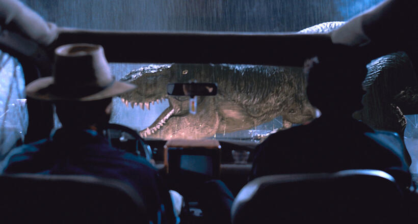 A scene from "Jurassic Park 3D."