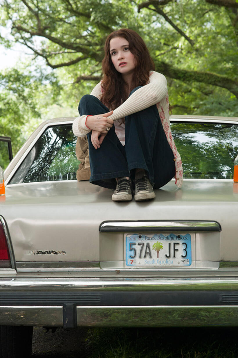 Alice Englert as Lena Duchannes in "Beautiful Creatures."