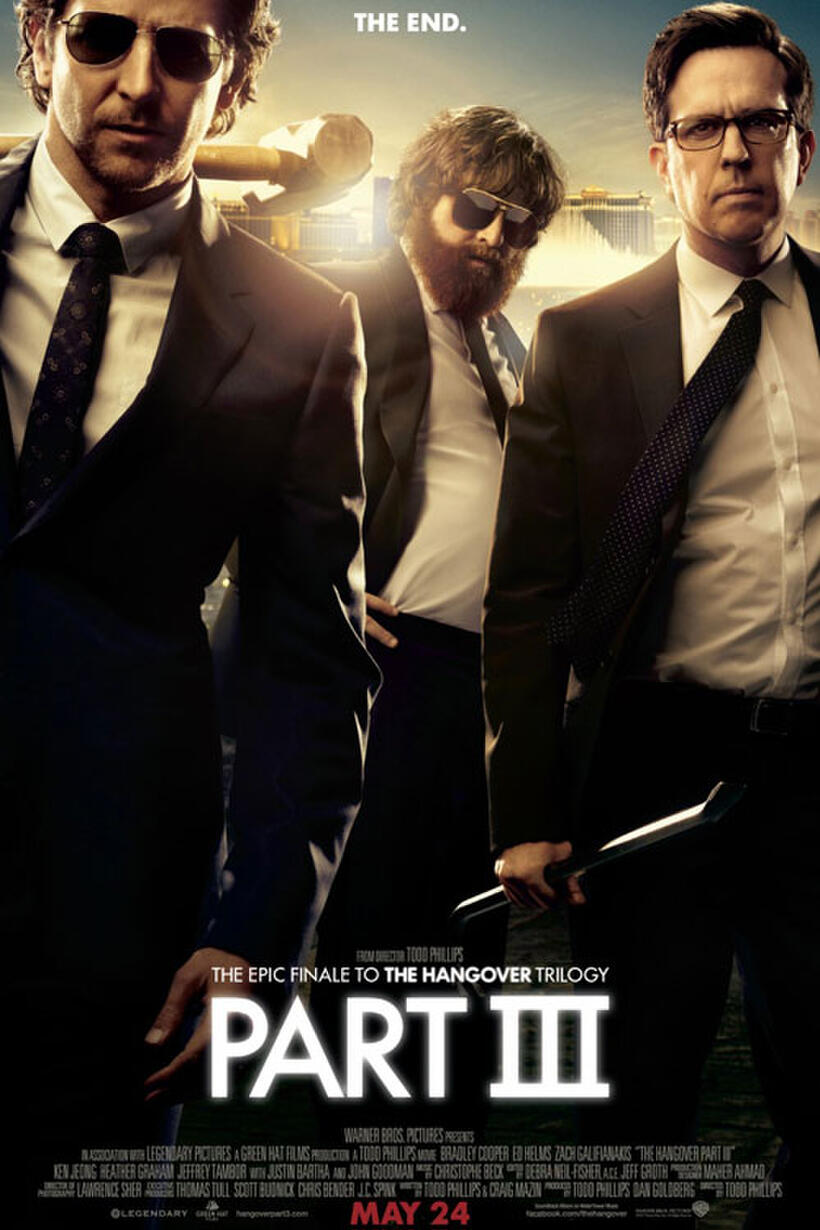 Poster art for "The Hangover Part III."