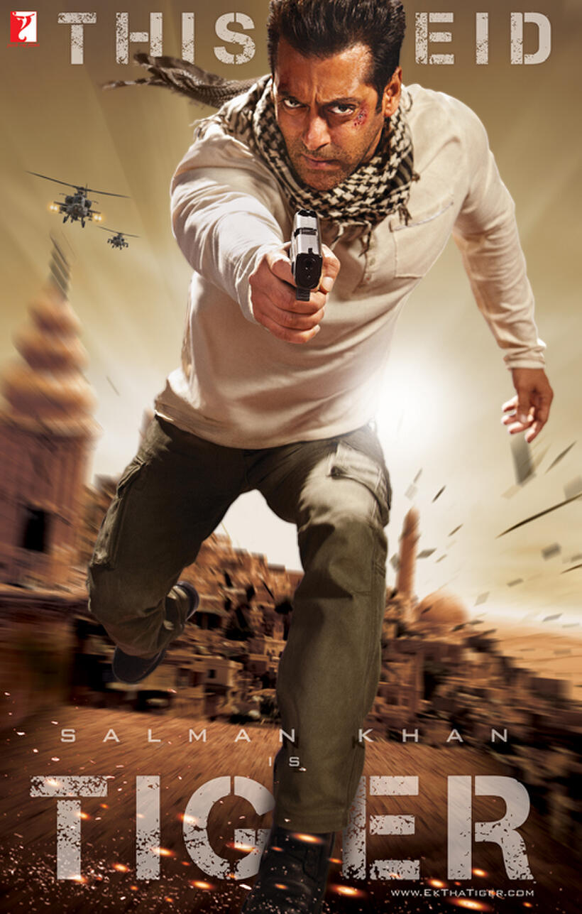 Poster art for "Ek Tha Tiger."
