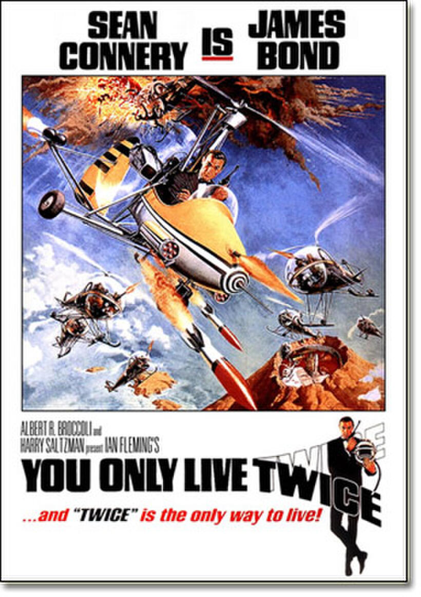 Poster art for "You Only Live Twice."