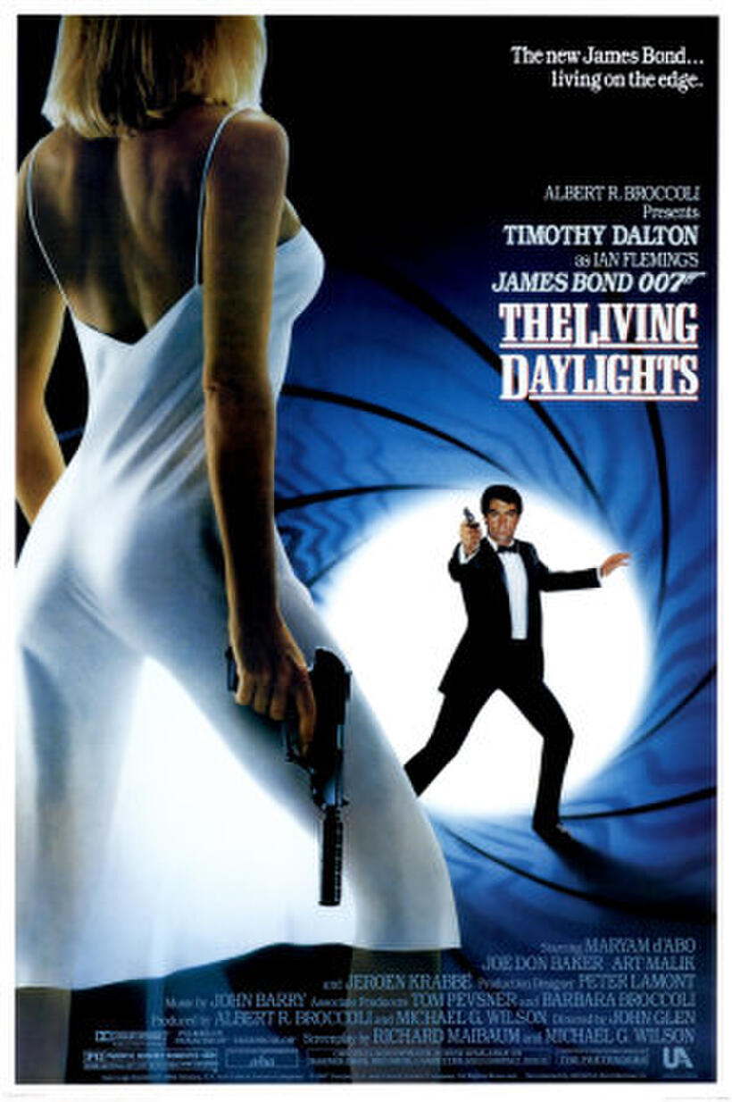 Poster art for "The Living Daylights."