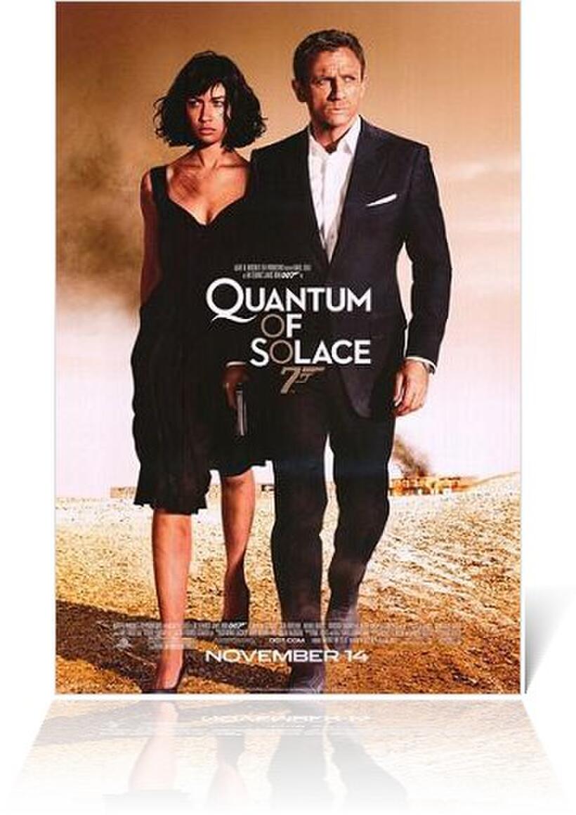 Poster art for "Quantum of Solace."