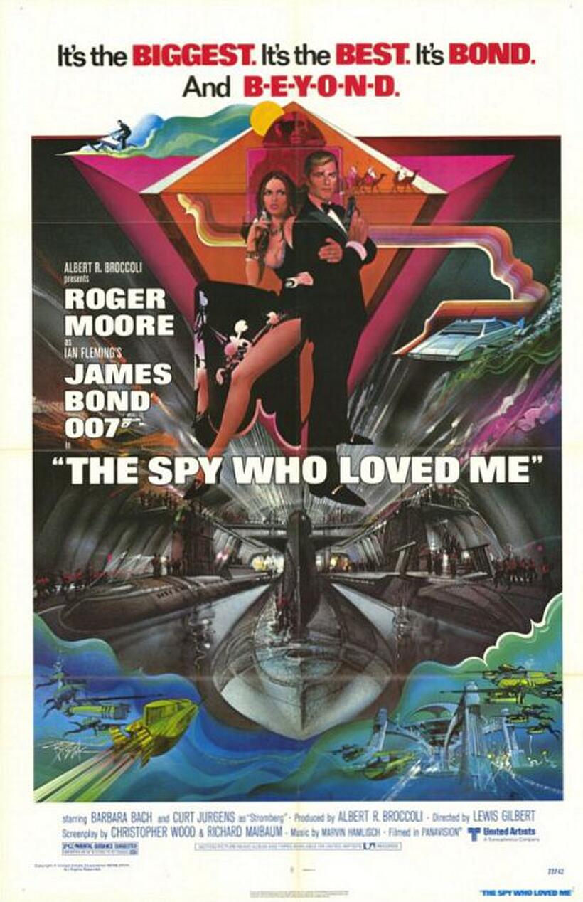 Poster art for "The Spy Who Loved Me."