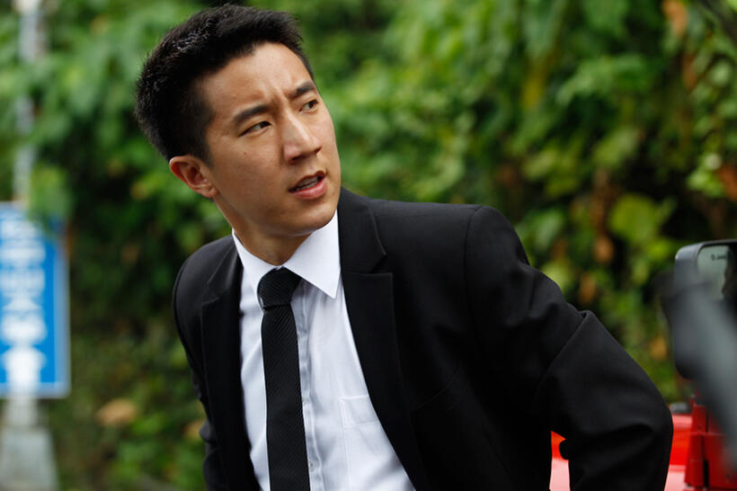 Jaycee Chan in "Double Trouble."