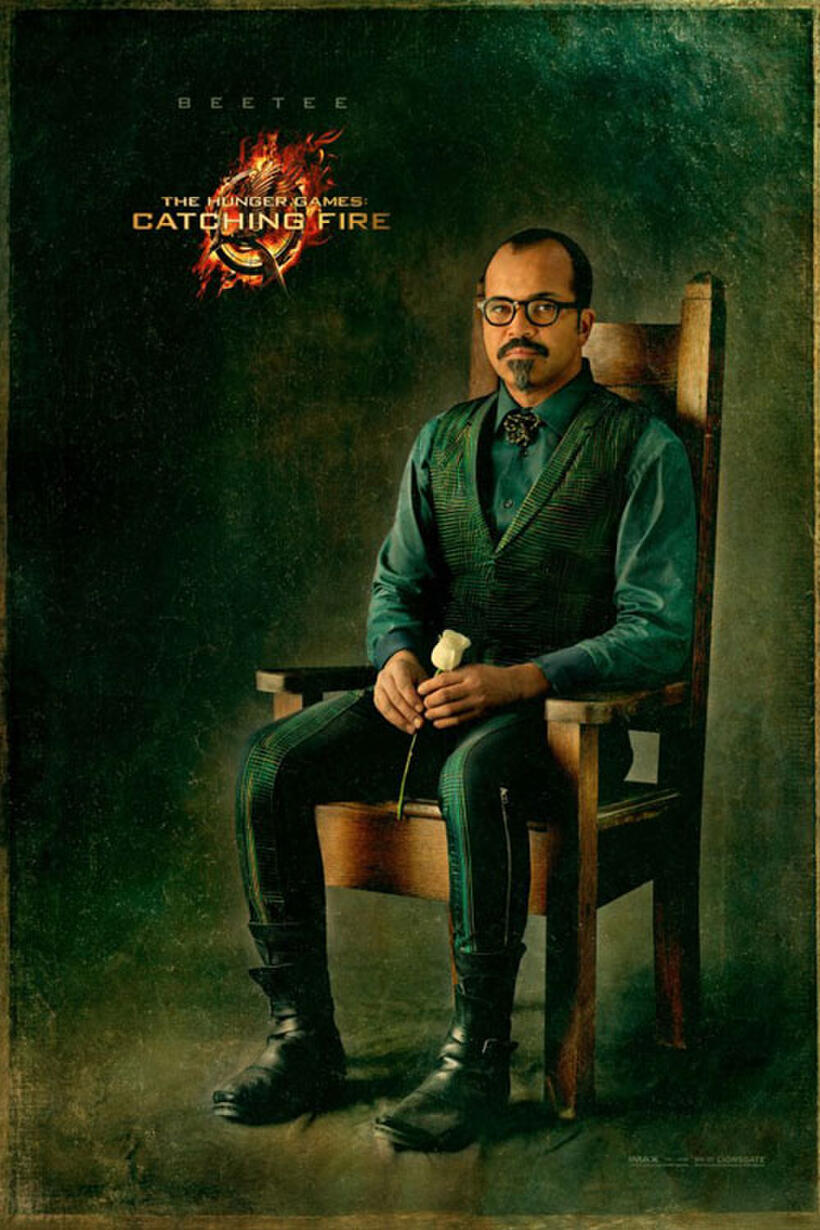Character poster for "The Hunger Games: Catching Fire."