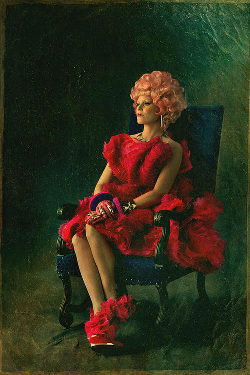 Character poster for "The Hunger Games: Catching Fire."