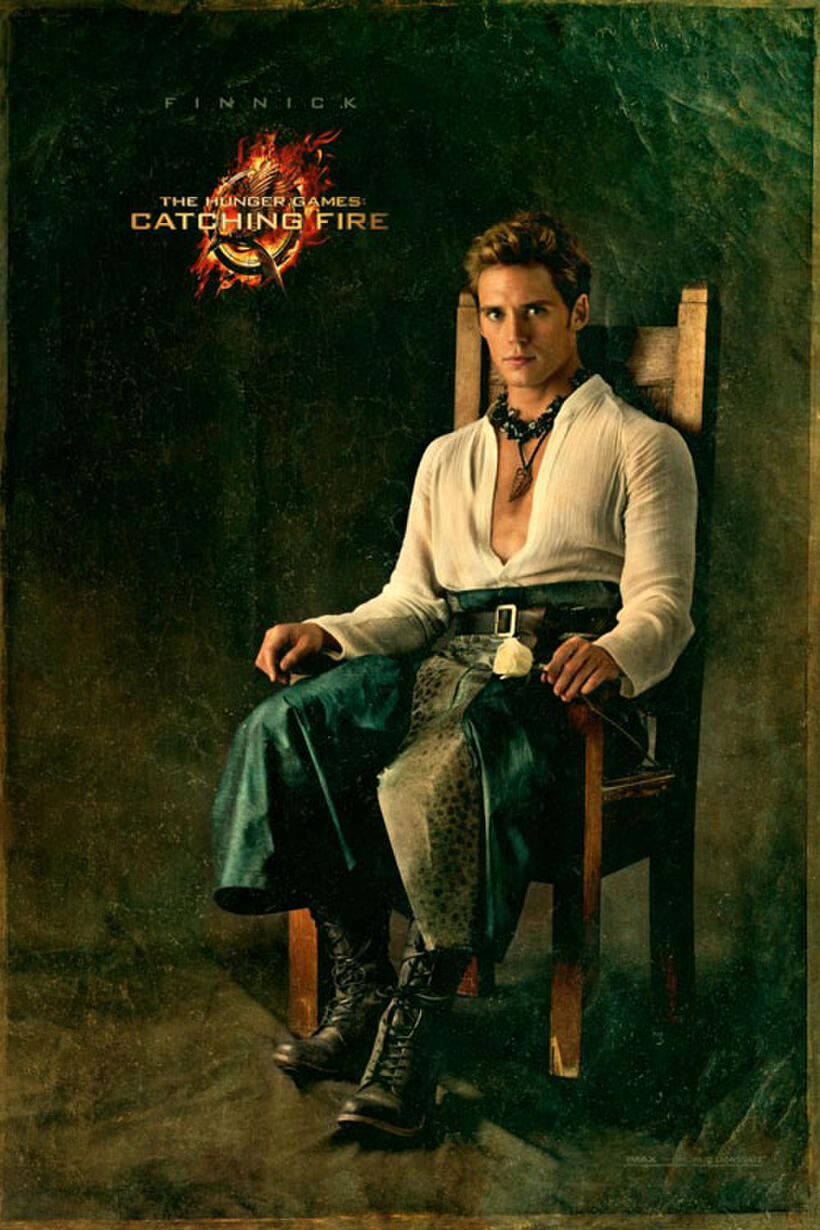 Character poster for "The Hunger Games: Catching Fire."