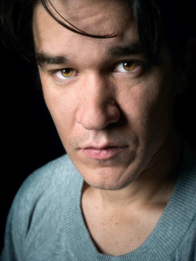 Director Daniel Espinosa on the set of "Easy Money."