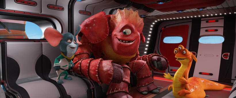 A scene from "Escape from Planet Earth."