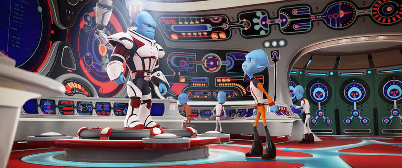 A scene from "Escape from Planet Earth."