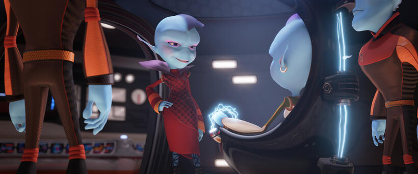 A scene from "Escape from Planet Earth."