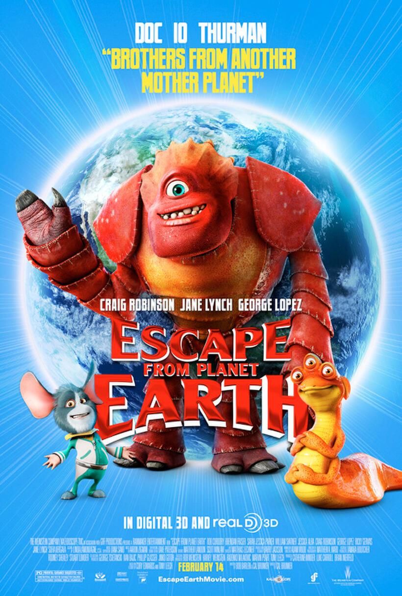 Poster art for "Escape from Planet Earth."