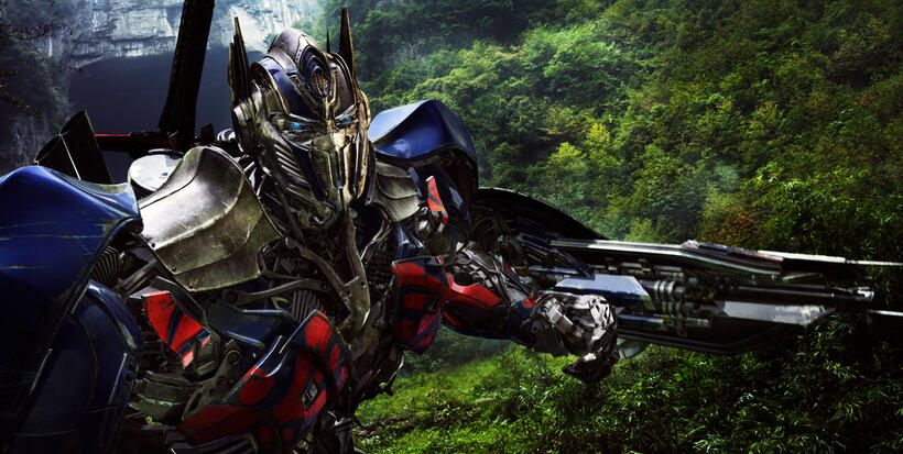 A scene from "Transformers: Age of Extinction."