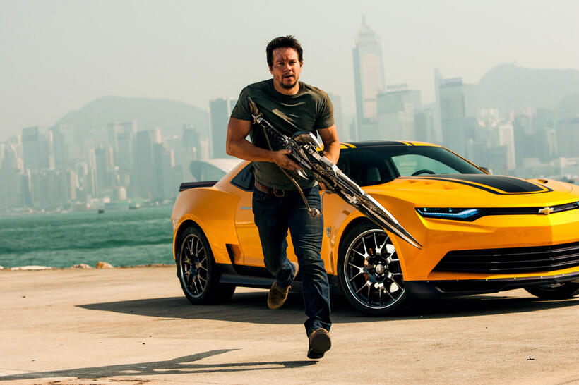 Mark Wahlberg in "Transformers: Age of Extinction."