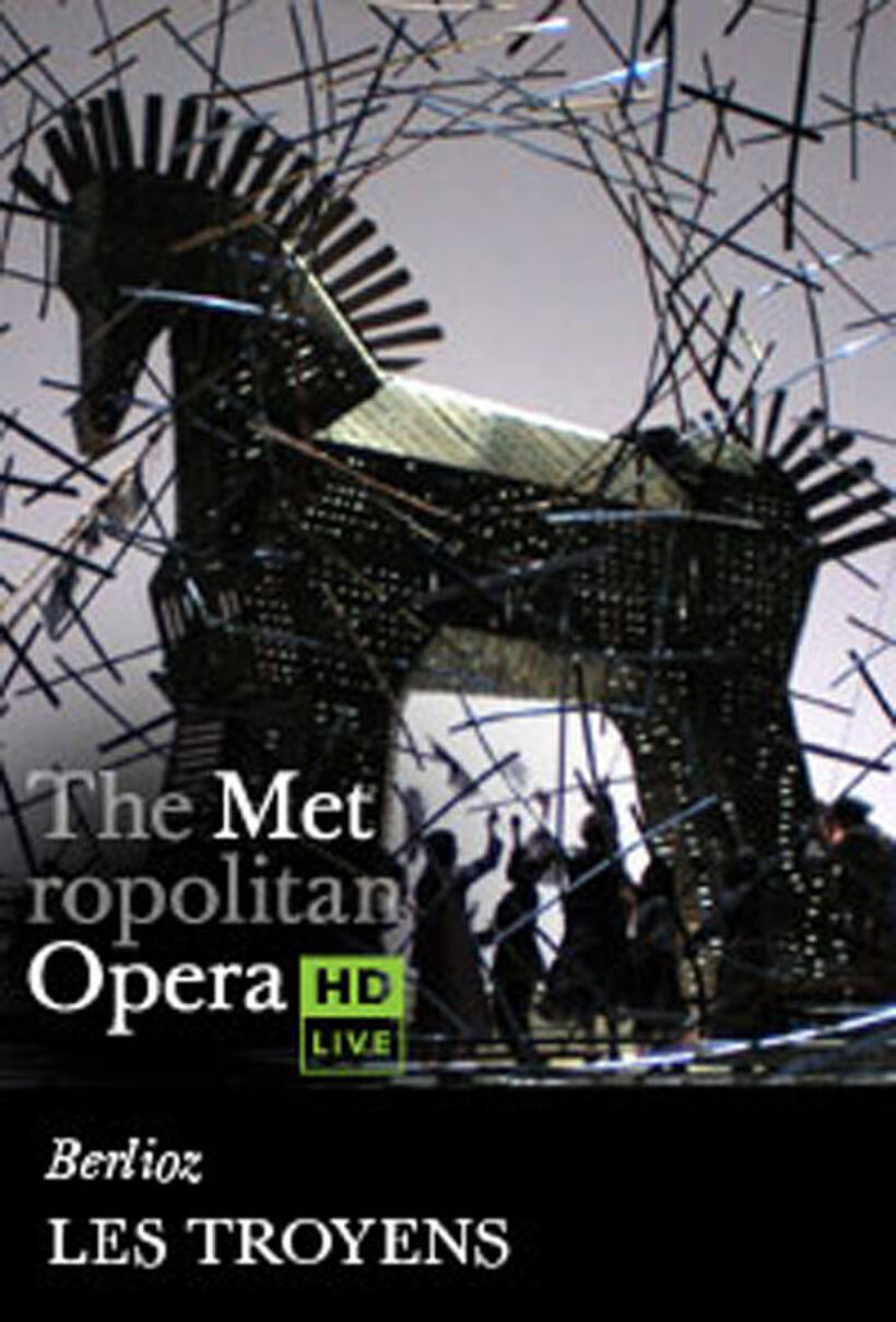 Poster art for "The Metropolitan Opera: Les Troyens."