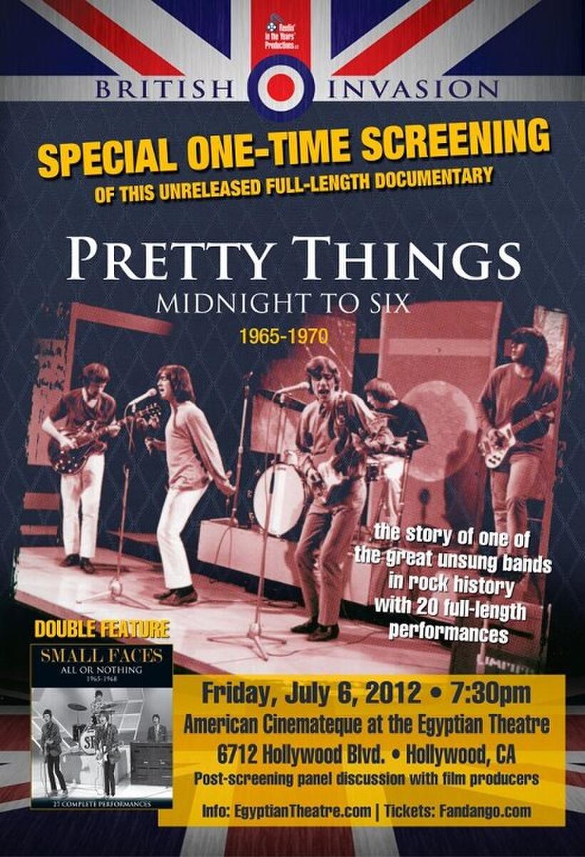 Poster art for "The Pretty Things."