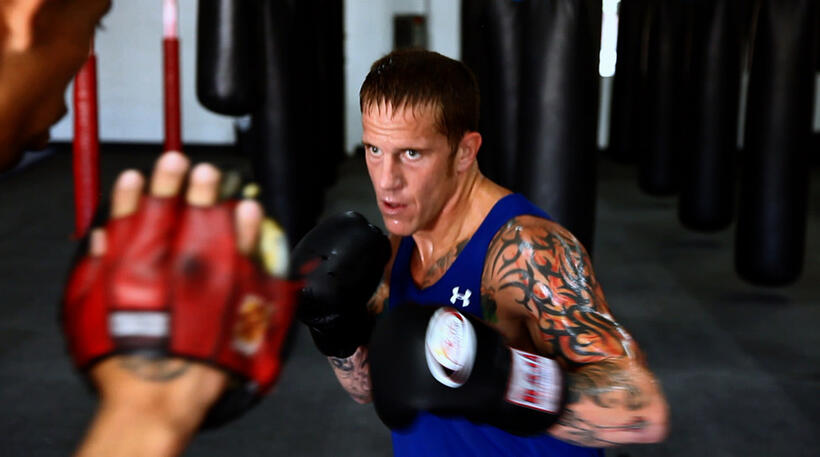 Dan Sidles in "High Ground."