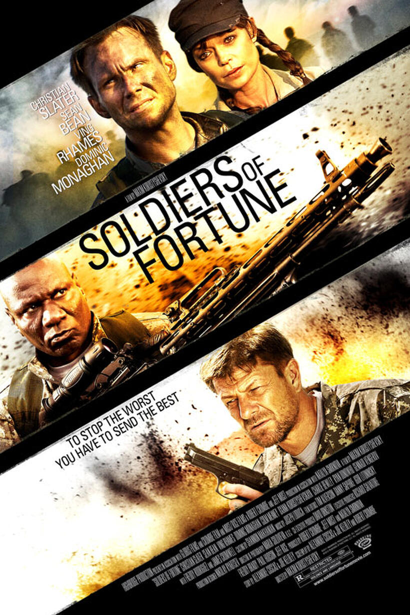 Poster art for "Soldiers of Fortune."