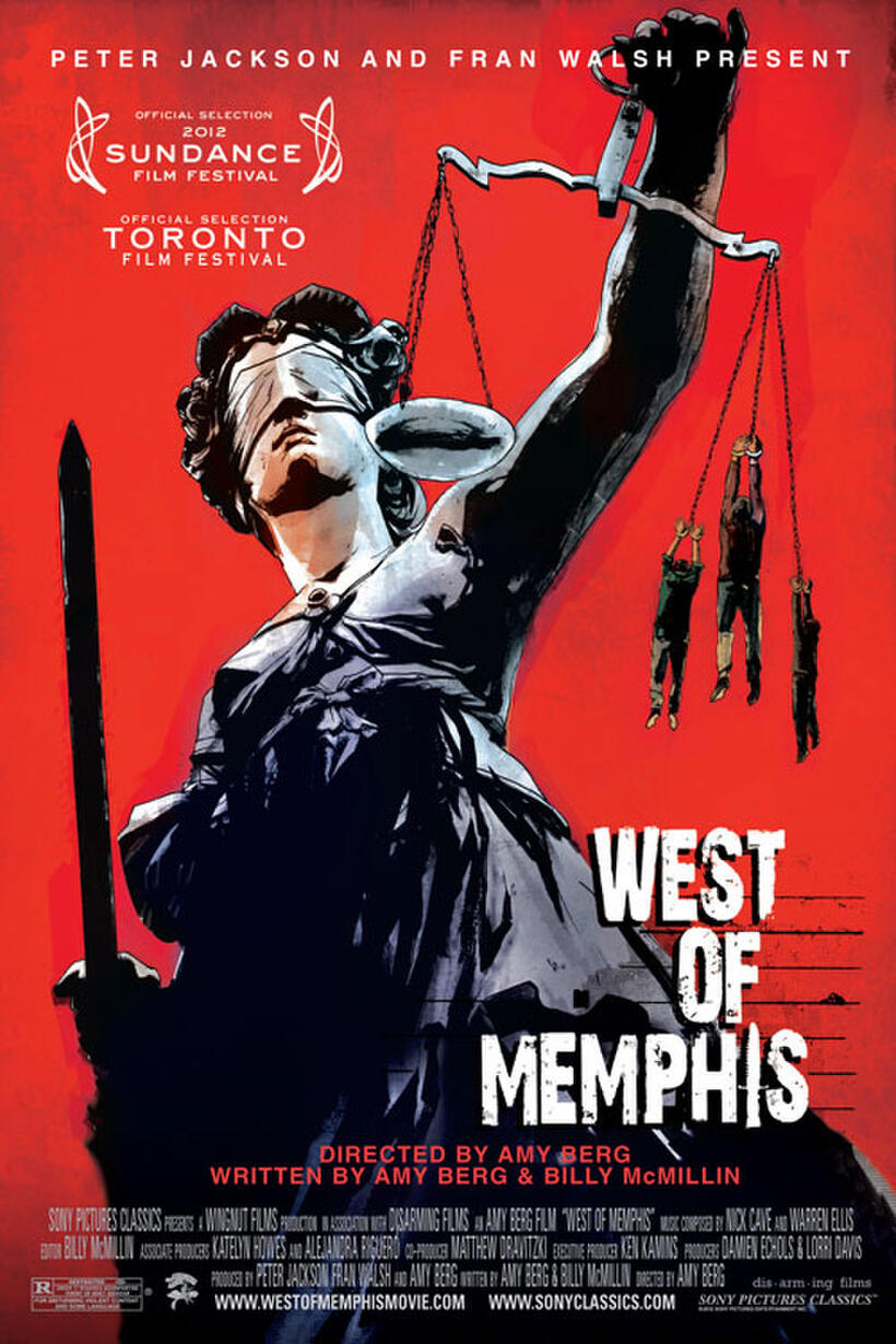 Poster art for "West of Memphis."