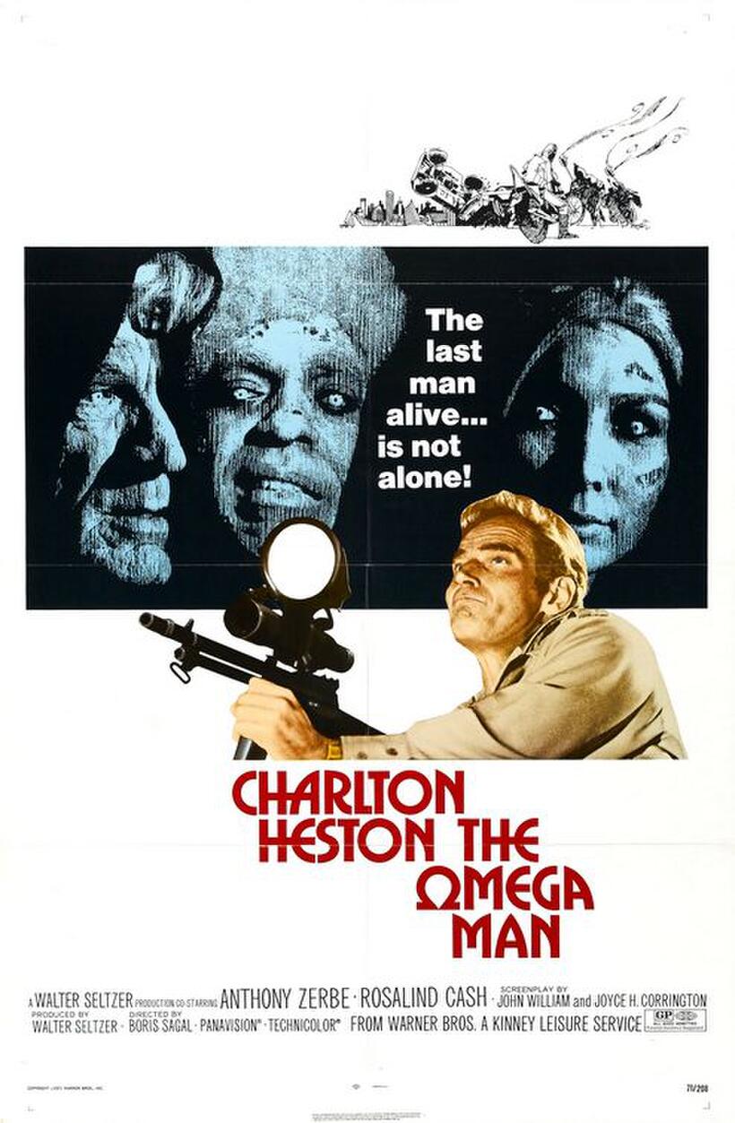 Poster art for "The Omega Man."