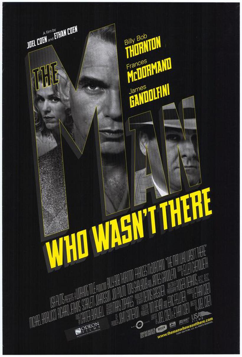 Poster art for "The Man Who Wasn't There."