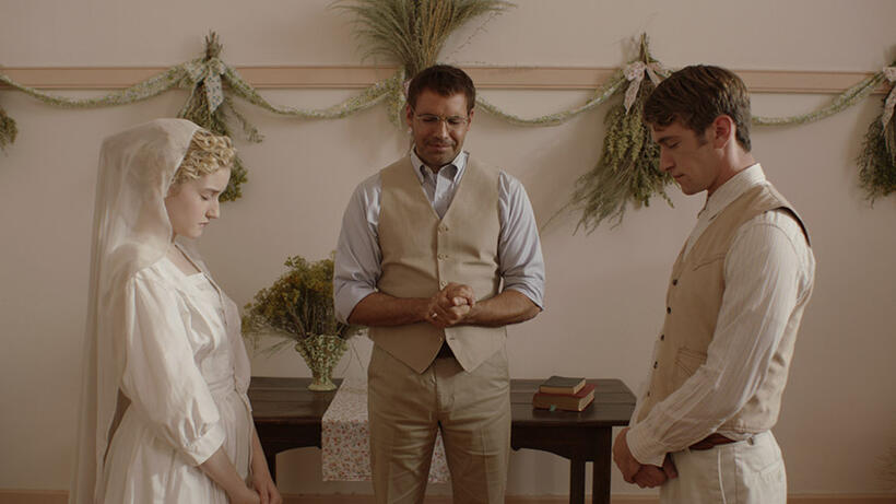 Julia Garner in "Electrick Children."