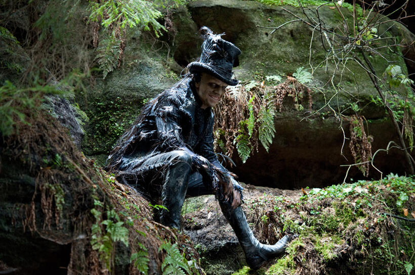 Hugo Weaving as Old Georgie in "Cloud Atlas."