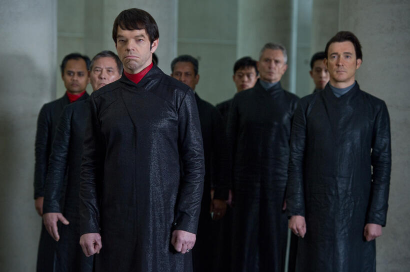 Hugo Weaving as Boardman Mephi in "Cloud Atlas."