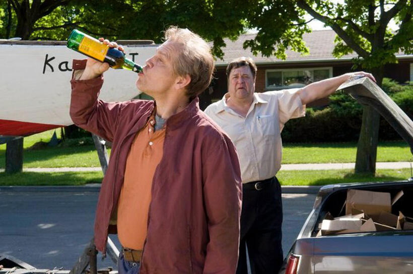 John Malkovich and John Goodman in "Drunkboat."