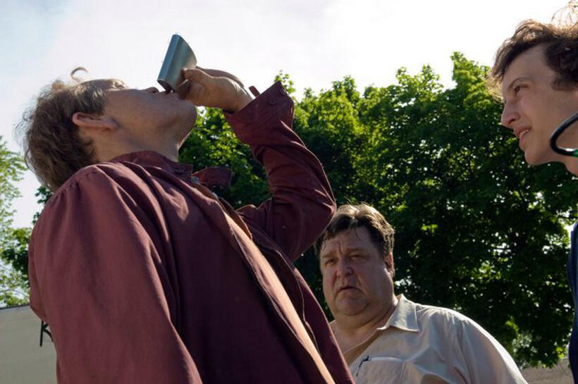 John Malkovich and John Goodman in "Drunkboat."
