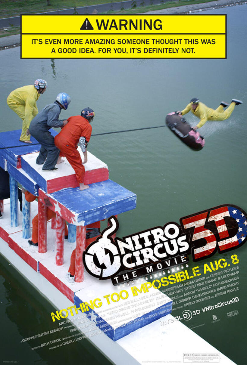 Poster art for "Nitro Circus: The Movie 3D"